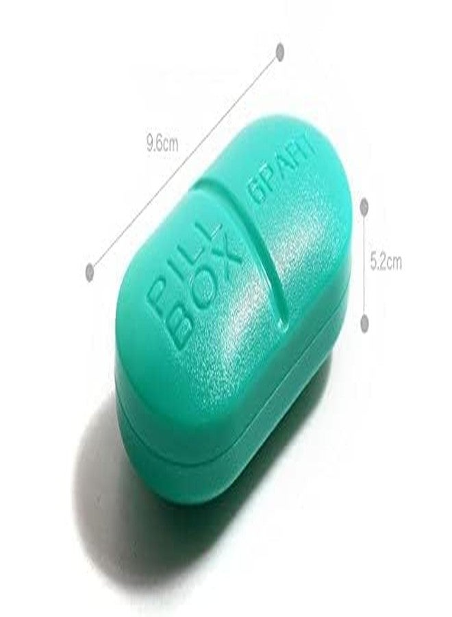 GNOLY Portable Pill Box - Medicine Case Organizer Storage Holder - 6 Part Pill Box for Indoor and Outdoor (Assorted Color, Standard Size) - Image 5